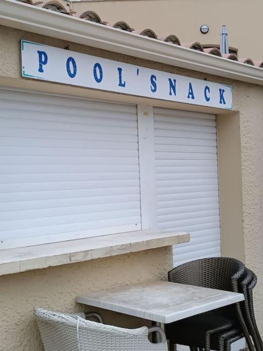Studio Renove Dans Residence De Vacances Avec Grande Piscine Chauffee, Parking Et Terrasse Agde Exteriör bild